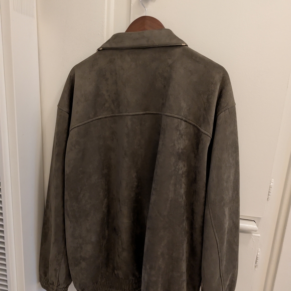 Adidas Men's Olive Green Jacket - Picture 4 of 4